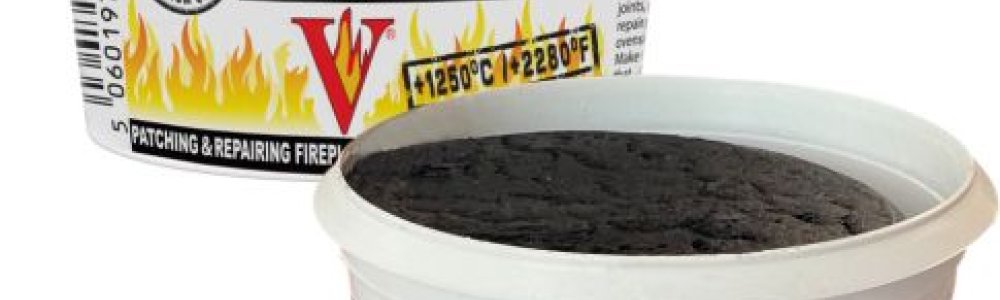 Refractory putty, ideal for fireplaces and cookers Refractory putty, ideal for fireplaces and cookers