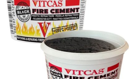 Feuerfester Kitt, ideal für Kamine und Herde