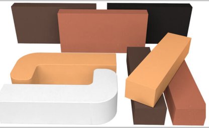 Ladrillo de chamota para chimeneas: propiedades y diseños